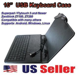  Leather Case for Flytouch Superpad 3 ePad Apad Zenithink Mid