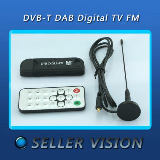 New Design Cheap FM DAB USB DVB T RTL2832U R820T w MCX antenna