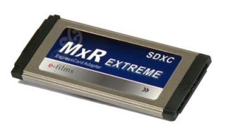 Films MXR Extreme SDXC Express Card Adapter for SXS Cards  Used NO