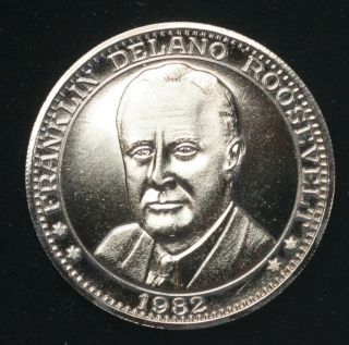 1882   1945 Franklin Delano Roosevelt Coin One Hundredth Anniversary