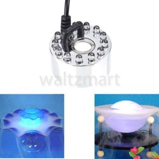  Colorful Ultrasonic Mist Maker Fogger Humidifier Water Pond Fountain