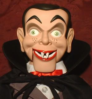 Ventriloquist Dracula Vampire Dummy Puppet Horror Doll