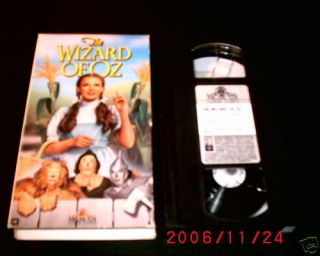The Wizard of oz VHS Judy Garland Frank Morgan 027616520432