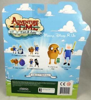 Adventure Time Finn and Jake Strechy Jake W/ Stretch Arms Action