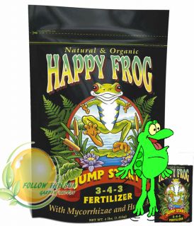 Fox Farm Happy Frog Jump Start Organic Fertilizer 4lbs Jump Start Your