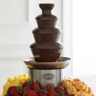 Chocolate Fondue Fountain Stainless Steel 3 Tier Model CFF 986 New