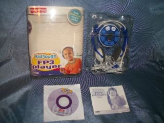 Fisher Price Kid Tough FP3 Player Software Headphones  Music w Box