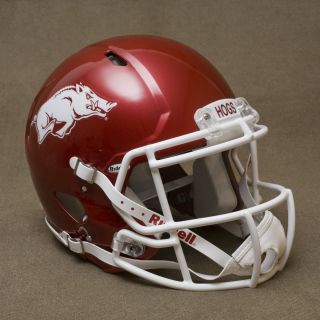 Arkansas Razorbacks Riddell Revolution Speed Football Helmet