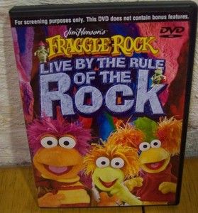 Fraggle Rock Live by The Rule of The Rock DVD 2004