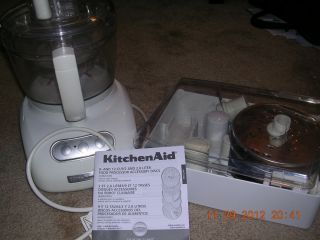 KitchenAid 12 Cup Food Processor and Accessories