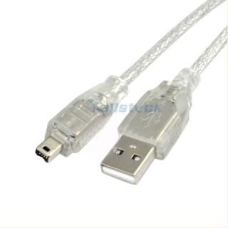 5ft USB to IEEE 1394 Mini 4 Pin Firewire Adapter Cable