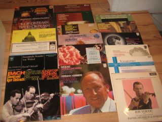 Lot of 18 Violin LPs Oistrakh FRANCESCATTI Voicou Lemmen Olof Rabin