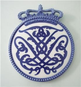  1906 Commemorative Plate Plaque King Frederick VIII Accession