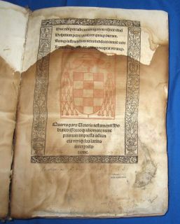 1517 Complutensian POLYGLOT BIBLE, SPAIN. Post Incunabula, Old