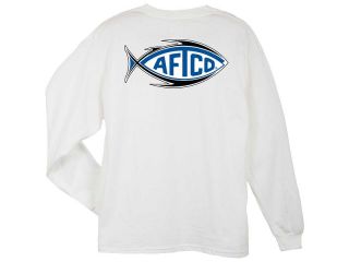 AFTCO Football Logo Long Sleeve Shirt