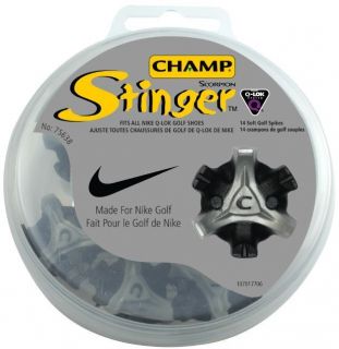 Sealed Package of 14 Champ Nike Stinger Q LOK Golf Shoe Spikes 75638