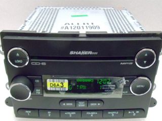 Ford Mustang Sirius Satellite Radio 6 Disc  CD Changer Player