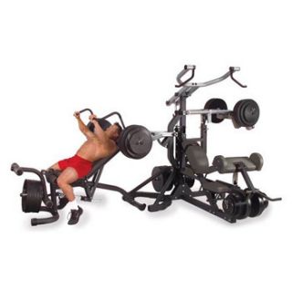 Body Solid SBL460P4 Freeweight Leverage Home Gym 0638448002418