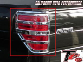  2011 Ford F 150 F150 3X Chrome Plated Tail Light Covers by TFP
