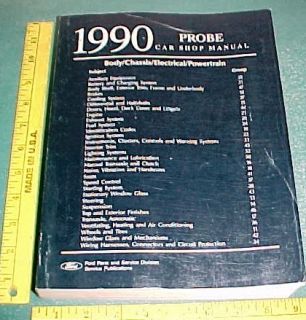  1990 Ford Probe Helm Service Manual
