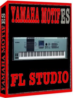  Yamaha Motif FL Studio WAV EXS 8 DVD'S