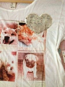  Size XL Crop Top Sequins Pets NWT Boxy Shirt Cats Dogs Forever 21 Kids