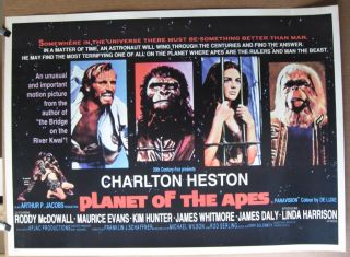 Planet of The Apes Charlton Heston Roddy McDowall Kim Hunter Movie
