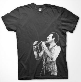 Freddie Mercury High Quality T Shirt Queen We Are The Champions David