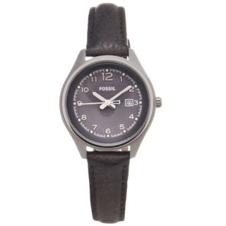 New Fossil Womens Mini Leather Strap Watch