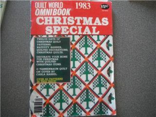  Quilting Magazines 2010 BH&GCrafts 2003 Quilter 1983 Quilt World