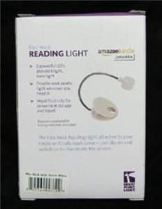 Verso Versailles Kindle Cover Flex Neck Reading Light Nook Kobo Sony