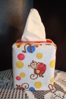   Animal Tissue Box Cover Real NOT a pattern 4 nursery vanity bath