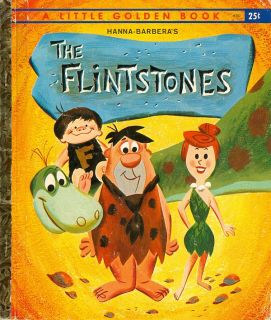 1961 The Flintstones   Little Golden Book #450, 25¢ cover price, 1st