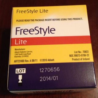 50 Freestyle Lite Test Strips
