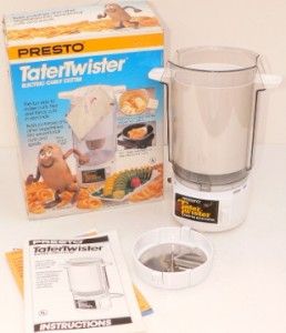 Presto Tater Twister Curly French Fry Cutter in Box Insured for Free