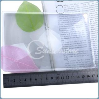 Full Page 3X Power Fresnel Magnifier Magnifying Sheet