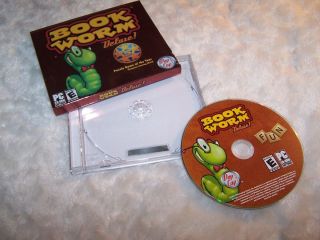 2005 Book Worm Deluxe PC CD ROM Pop Cap Games Full Version Mint