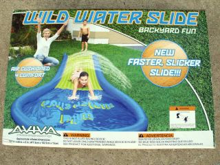 AVIVA WILD WATER SLIDE Fun For KIDS Summer time Pools Swimming