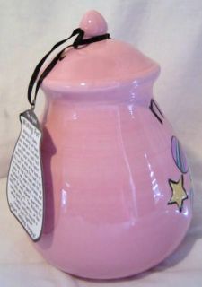 Baby Fund Ceramic Savings Bank Wishing Pot Girl New