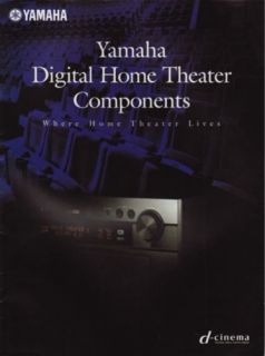 Yamaha Home Theater Components Catalog 2001