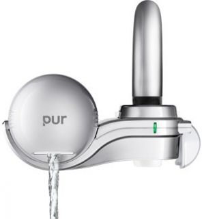 PUR 3 Stage Horizontal Faucet Mount Gray FM 9100B