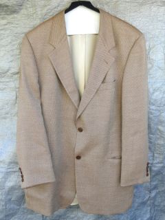 Mens Hugo Boss Galilei Wool Cotton Formal Sport Coat Jacket Blazer 44T