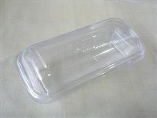  Plastic Hot Dog Cake Sushi Trays Holders Box Take away Food Container