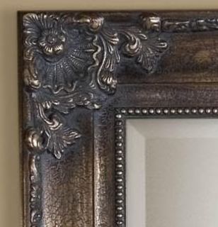 XL Tuscan Ornate Full 75 Length Bronze Wall Floor Mirror Extra Large
