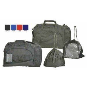 Champion Sports Football Equipment Gear Bag with Mesh Laundry Bag