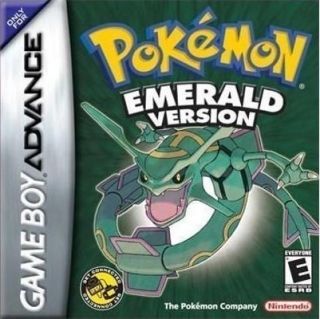 Game Boy Advance Pokemon Emerald GBA SP NDS DS Lite Video Game Used
