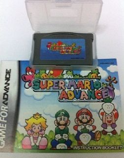 New1 Super Mario ADVANCE GAMEBOY ADVANCE SP DS GBA GAME BOY GAMES