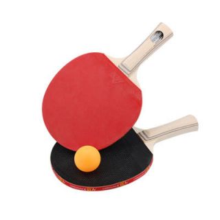 Sports Ping Pong Paddle Table Tennis Racket Balls Set