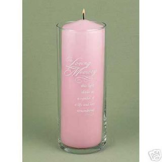 store about us in loving memory wedding memorial candle holder