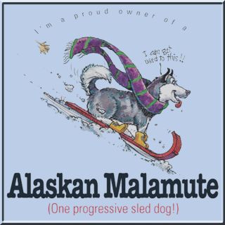  Alaskan Malamute Dog Breed Funny T Shirt s M L XL 2X 3X 4X 5X